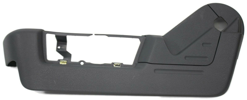 Driver Side Seat Switch Bezel Trim For 2009-2014 Ford F-150 – Black Plastic Panel