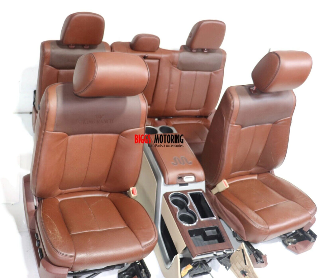 2011 2016 Ford F 150 Pickup Complete King Ranch Interior Seats With Co 2011-2016-ford-f-150-pickup-complete-king-ranch-interior-seats-with-co