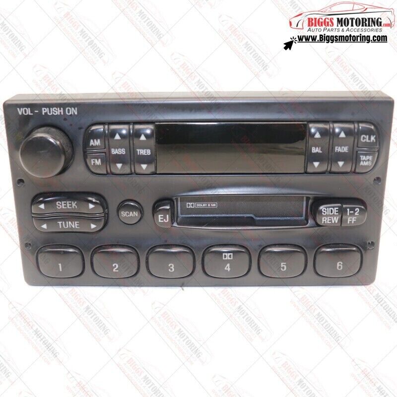 1997-2004 Ford Ranger Crown Victoria Radio Stereo Cassette Player F8VF