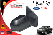 2015-2019 Factory Oem Ford F-150 Driver Side Right Side Door Heated Mirror Black