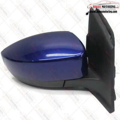 2013-2016 Ford Escape Passenger Right  Side Power Door Mirror  Blue