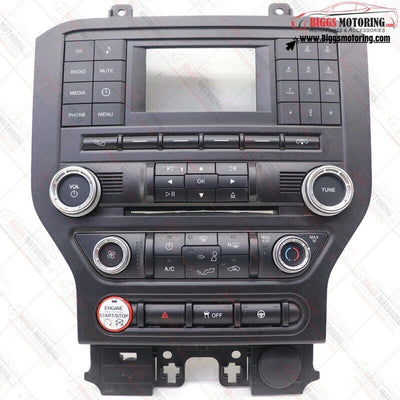 2014-2017 Ford Mustang 4'' Radio Face Climate Control Panel FR3T-18E243-EC