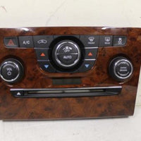 2011-2013 Chrysler 300 A/C Heater Climate Control Radio Switch Wood Grain