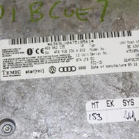 2005-2011 Audi A6  Q7 Multimedia Interface Bluetooth  Control Module 4E0 862 335 - BIGGSMOTORING.COM