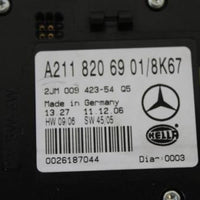 2007-2007 MERCEDES BENZ W211 OVERHEAD ROOF DOME LIGHT SUN ROOF SWITCH
