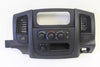 2002-2005 Dodge Ram Center Dash Radio A/C Climate Control Vent Bezel 5GV52TRMAB - BIGGSMOTORING.COM