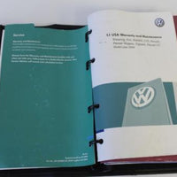 2008 Vw Gti Owners Manual Set Case Guide