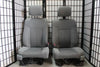 2009-2014 Ford F150 Grey Cloth  Front Seats With Side Bags Driver Power Pass Man
