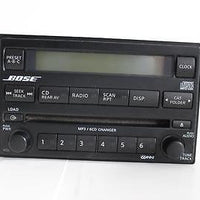 2005-2007 Nissan Xterra  Pathfinder Radio Stereo 6 Disc Changer Cd Player - BIGGSMOTORING.COM