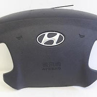 2006-2008 HYUNDAI SONATA DRIVER STEERING WHEEL AIR BAG GREY - BIGGSMOTORING.COM
