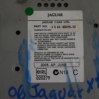2004-2008 JAGUAR X-TYPE RADIO STEREO CD PLAYER CLIMATE CONTROL 4 X 43-18B876-AD - BIGGSMOTORING.COM