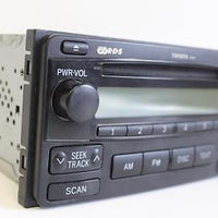 2004-2008 Toyota Corolla Matrix Radio Stereo 6 Disc Changer Cd Player - BIGGSMOTORING.COM