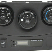 2009-2013 Toyota Corolla Ac Heater Climate Control W/ Clock & Aux 55406-12440