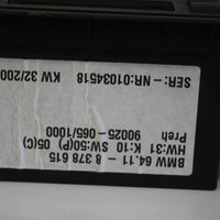 2000-2006 BMW X5 E53  A/C HEATER CLIMATE CONTROL 64.11-8378 615 - BIGGSMOTORING.COM