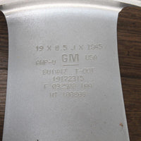 Gm Buick Lacrosse Regal 19" Machined/ Sliver Wheel Rim 19172315