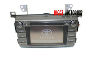 2013-2015 Toyota Rav4 100327 Radio Stereo Cd Player Display Screen 86140-42190