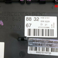 2001-2002 Mercedes Benz ML320 W163 ECU Engine Computer Key Set 163 545 40 32 - BIGGSMOTORING.COM