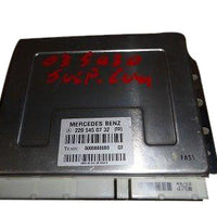 00-06 Mercedes Benz W220 S430 S500 Suspension Computer Control Module - BIGGSMOTORING.COM