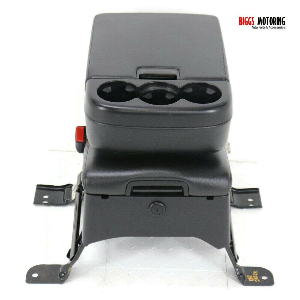 thumbnail image 2 of Soillar Microfiber Leather Jump Seat / Console Armrest Cover For Chevy Silverado / GMC Sierra (2007-2014) – Ebony Black 2 of 2