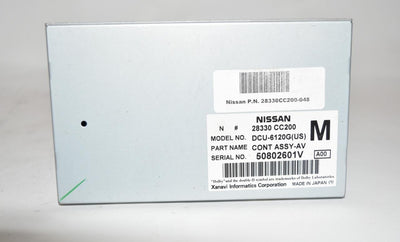 2005-2007 Infiniti QX56  Nissan Armada Navigation Control Module 28330 CC200 - BIGGSMOTORING.COM