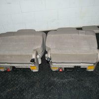2001-2007 Toyota Sequoia Rear Passenger & Driver 3Rd Row Seats Grey - BIGGSMOTORING.COM