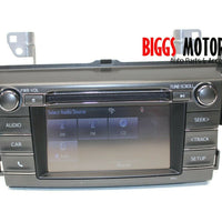2013-2015 Toyota Rav4 100327 Radio Stereo Cd Player Display Screen 86140-42190