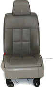 2007-2014 Lincoln Navigator Driver Left Side Front Seat Leather Gray