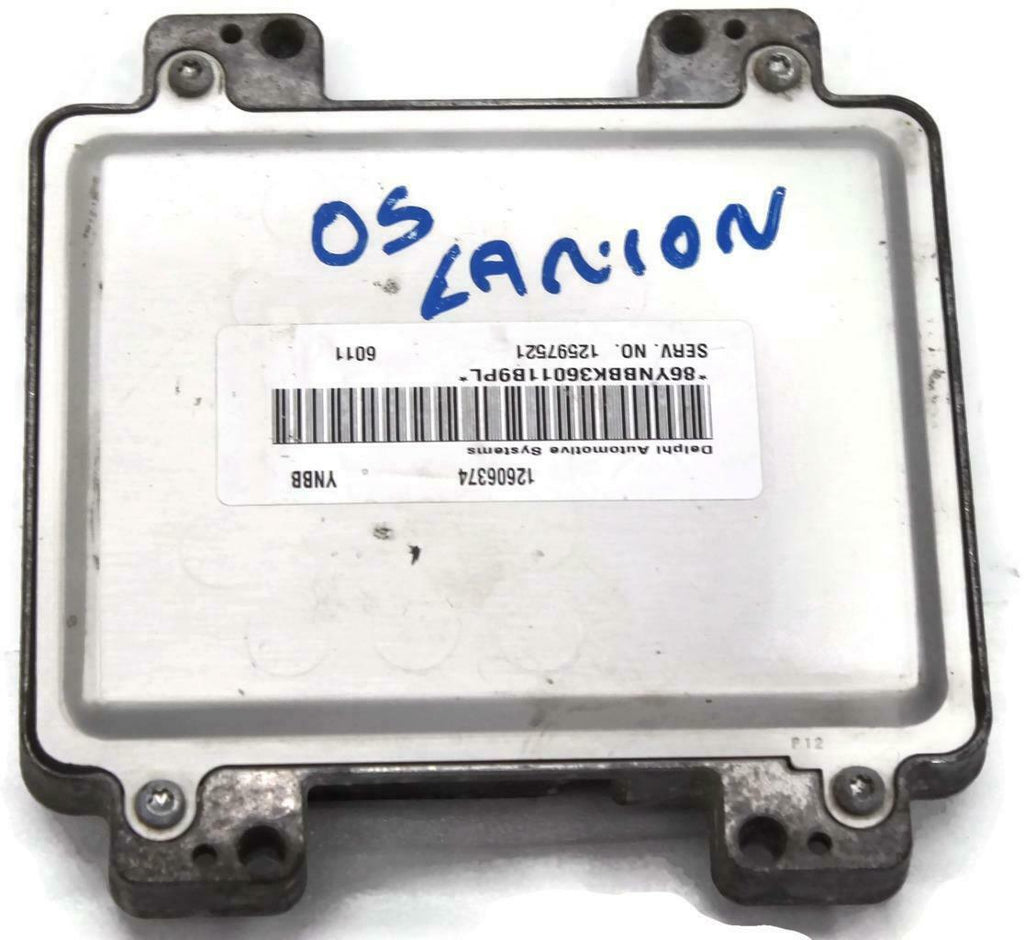 05 Canyon Encoder Module 2005 GMC Canyon Ecu Computer Brain Engine Control Module 12606374