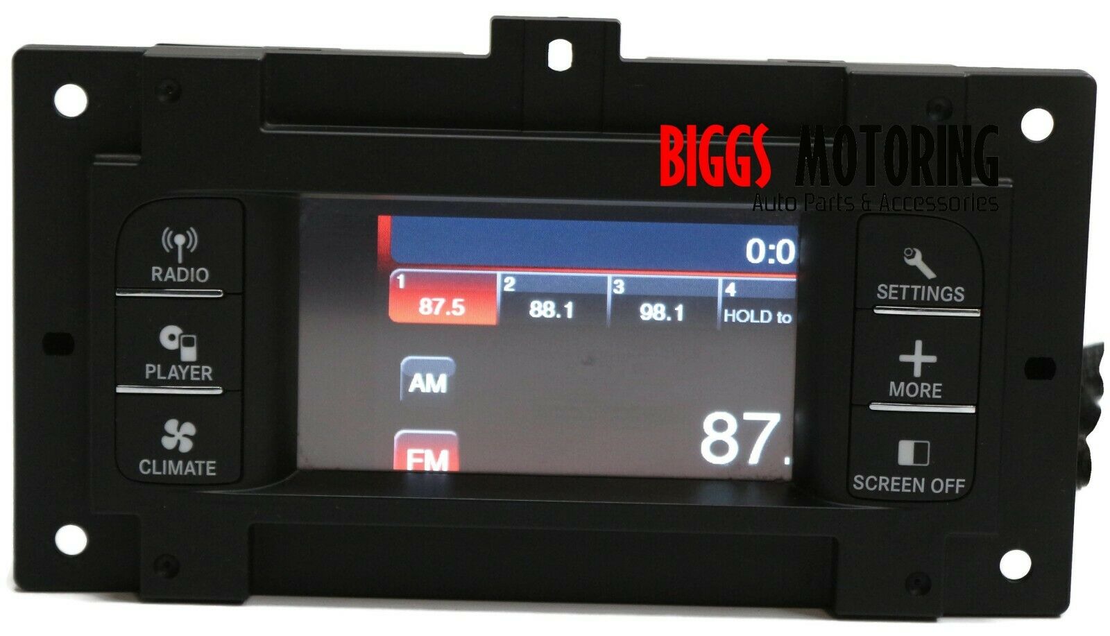 2011-2014 Dodge Charger Radio Information Display Screen Ac Control 05