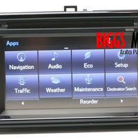 2014-2016 Toyota Corolla Navigation Radio Cd Player W/ Apps 86100-02100 +core