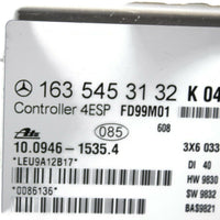 1998-1999 Mercedes Benz ML320 Ml430 W163 Electronic Control Module 163 545 31 32 - BIGGSMOTORING.COM