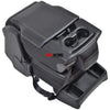19-23 Dodge Ram 1500 Center Console Jump Seat Storage & Cupholder BLACK LEATHER