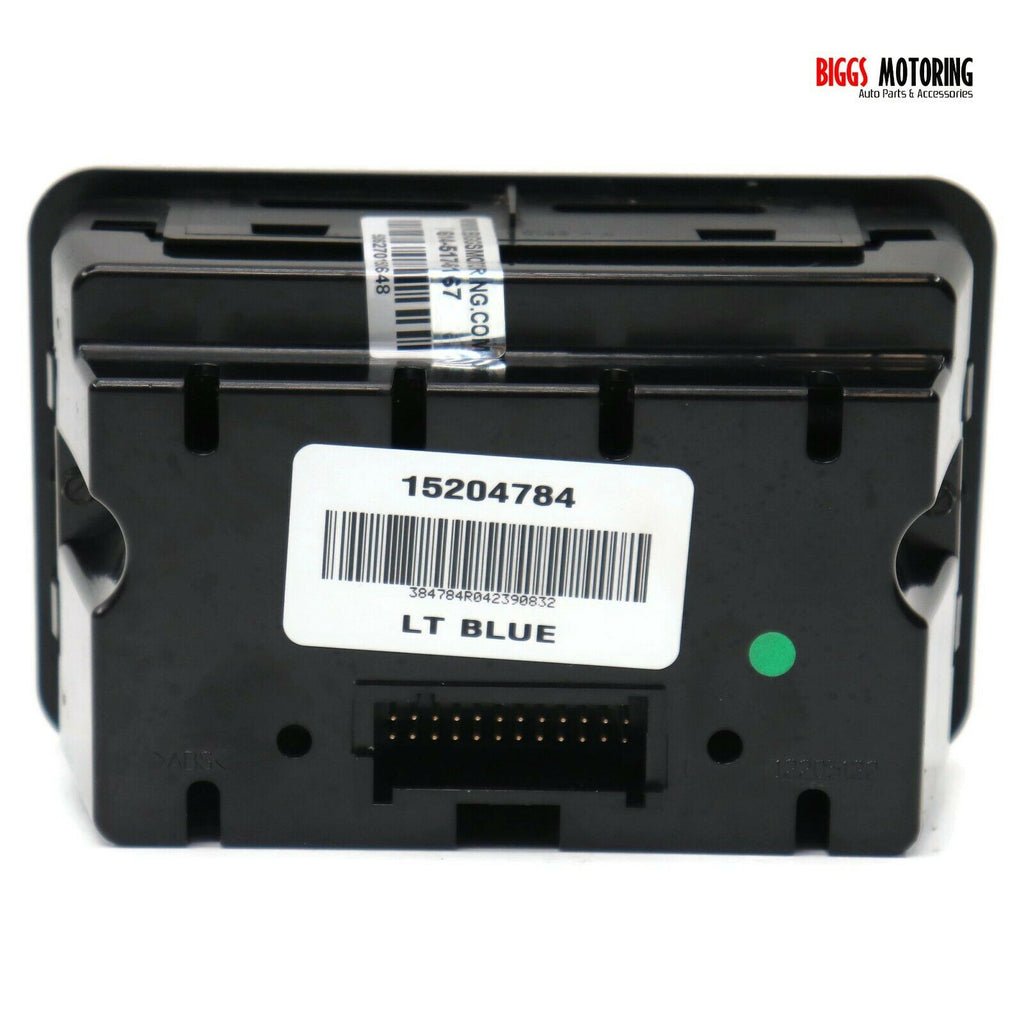 2003-2006 Chevy Tahoe Center Console Rear Audio Control Unit 15204784