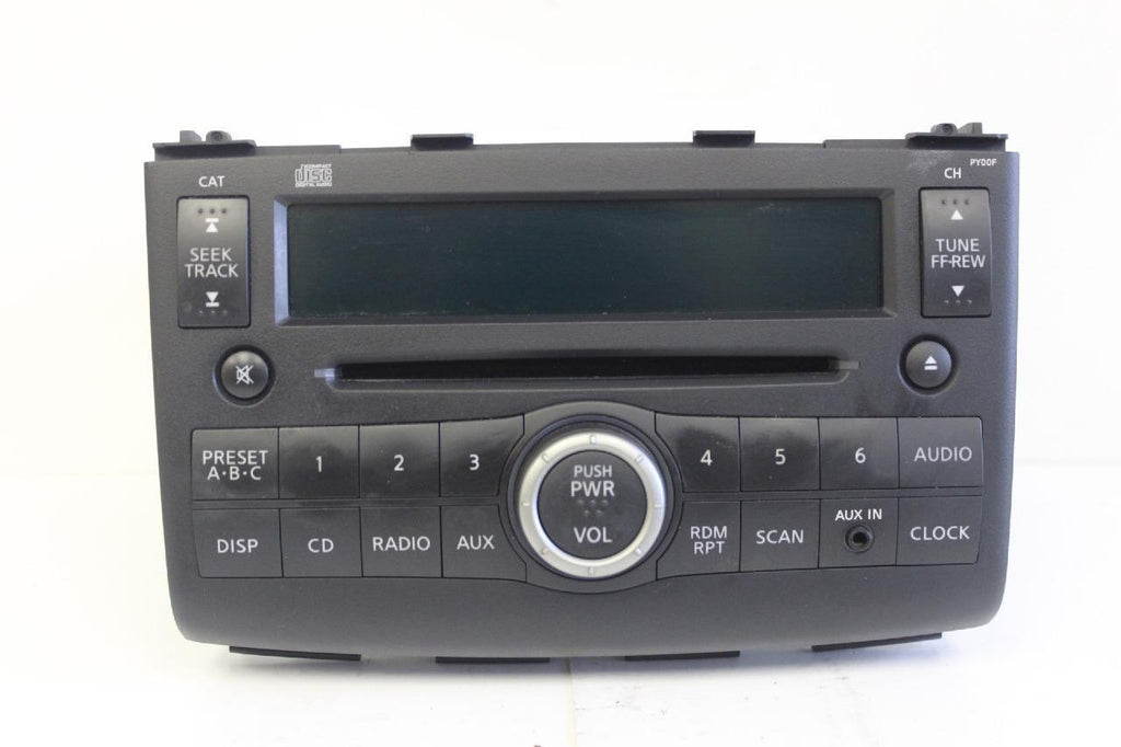 2009-2010 Nissan Rogue Radio Stereo Aux In Cd Player 28185-Jm00B