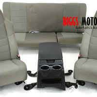 2008-2010 Ford F350 Super Duty Front & Rear Seats W/ Center Console