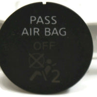 2005-2007 Nissan Pathfinder Center Dash Radio Bezel Passenger Air Bag Switch - BIGGSMOTORING.COM