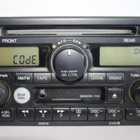 2002-2004 Honda Odyssey Radio Stereo Cassette Cd Player  39100-S0X-A500 - BIGGSMOTORING.COM