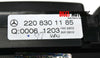 2000-2006 Mercedes Benz S430 S500 Ac Heater Climate Control Unit 220 830 11 85 - BIGGSMOTORING.COM