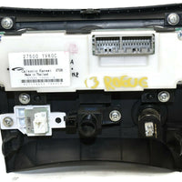 2011-2015 Nissan Rogue Ac Heater Climate Control Unit 27500 1VK0C