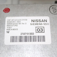 2008-2013 NISSAN INFINITI  MEDIA INFORMATION  DISPLAY AUDIO SCREEN 284H1-1BA0A