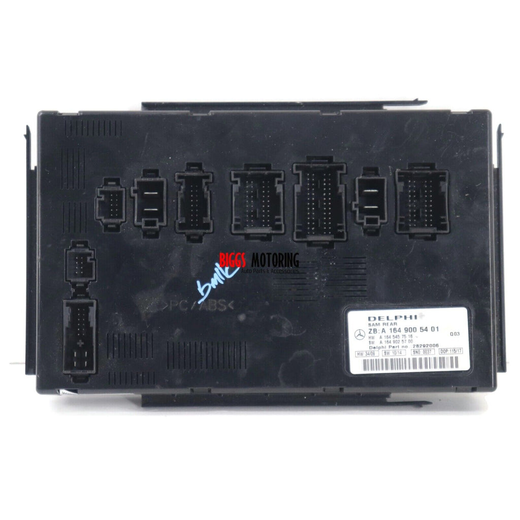 2006-2012 Mercedes Benz W164 ML350 R350 Rear Sam Control Module A 164