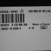2000-2006 MERCEDES BENZ W220 S500 CENTRAL LOCKING VACUUM PUMP 220 800 02 48 - BIGGSMOTORING.COM