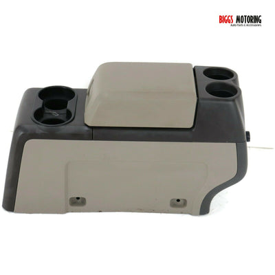 2004-2008  Ford F150 Floor Center Console W/ Storage & Cup Holder - BIGGSMOTORING.COM