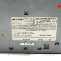2001-2004 Acura Mdx Radio 6 Disc Changer Cd Cassette Player 39101-S3V-A131-M1 - BIGGSMOTORING.COM
