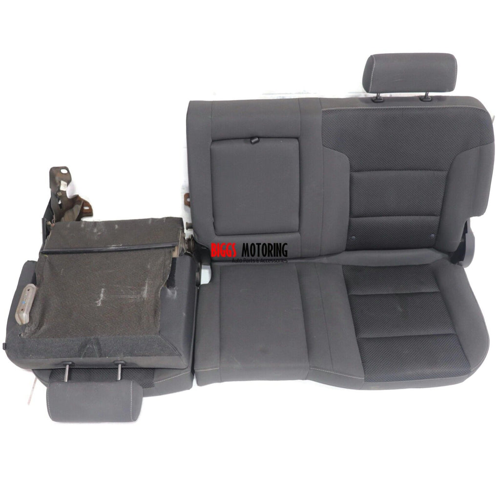 2014-2018 GMC Sierra 1500 Factory OEM Used Rear Seat With Cup Holder