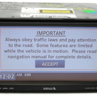 2009-2011 VW Routan RER MyGig Low Speed Navigation Radio Cd Player P68035025AF