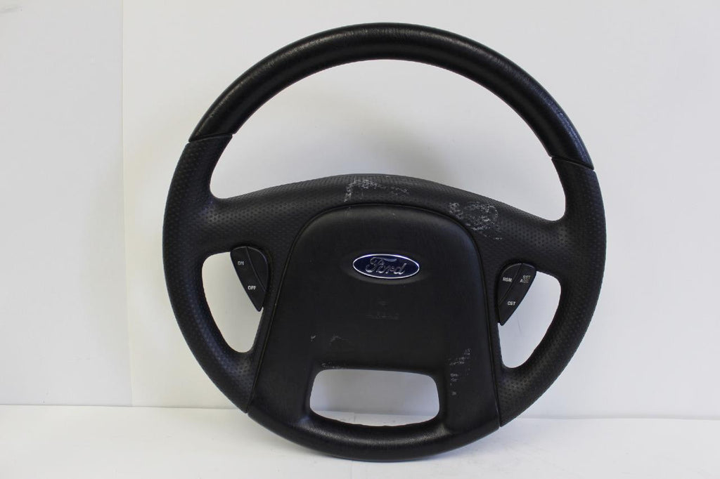 2002-2005 Ford Escape Driver Steering Wheel W/ Air Bag 3L84 78043B13 - BIGGSMOTORING.COM