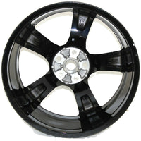 2010-2015 Chevy Camero Black 5 Spoke Wheel Rim Aluminum 20x8 Black 92230889