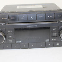 2007-2010 CHRYSLER DODGE JEEP RADIO/CD PLAYER P05091115AC