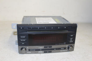 2011-2013 SUBARU FORESTER RADIO 6 DISC CHANGER CD/ AUX MP3 PLAYER 86201SC601